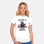 Get My Flying Monkeys-Womens-Fitted-Tee-kg07