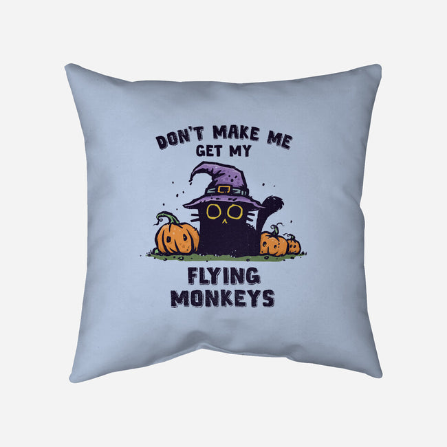 Get My Flying Monkeys-None-Non-Removable Cover w Insert-Throw Pillow-kg07