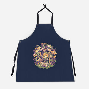 Brave Garden-Unisex-Kitchen-Apron-eduely