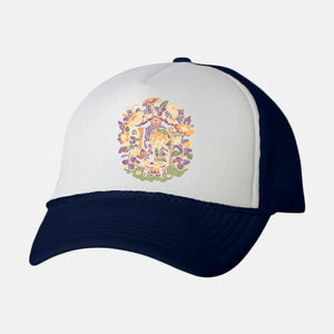 Brave Garden-Unisex-Trucker-Hat-eduely