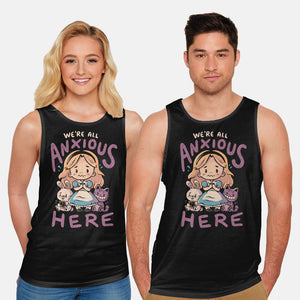 All Anxious Here-Unisex-Basic-Tank-eduely