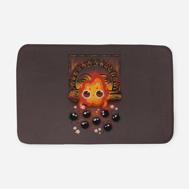 Angry Little Demon-None-Memory Foam-Bath Mat-ricolaa