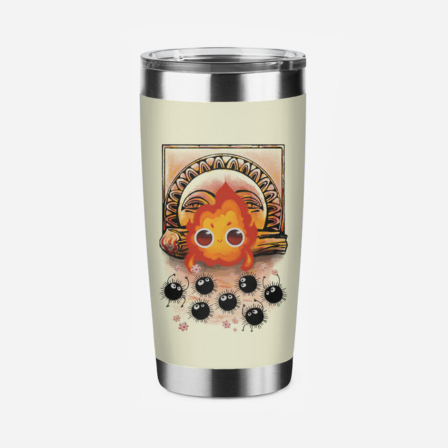 Angry Little Demon-None-Stainless Steel Tumbler-Drinkware-ricolaa