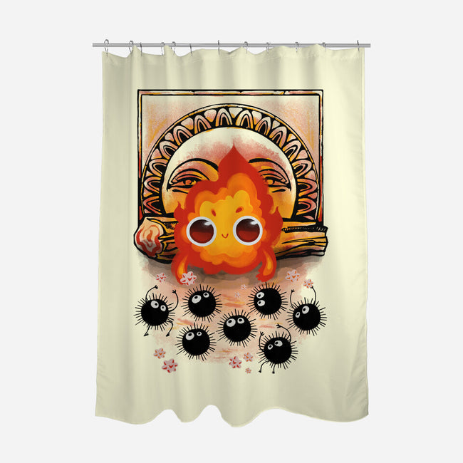 Angry Little Demon-None-Polyester-Shower Curtain-ricolaa