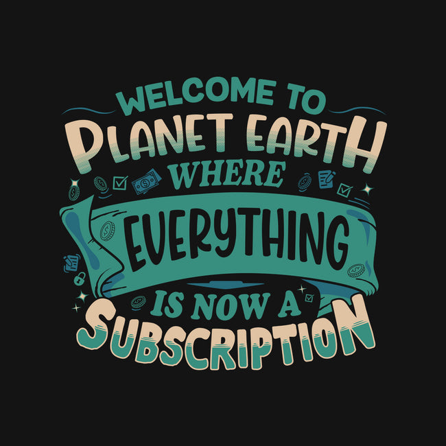 Everything Is A Subscription-None-Glossy-Sticker-rocketman_art