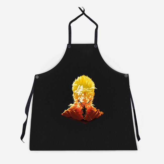 The Monkey King-Unisex-Kitchen-Apron-hypertwenty