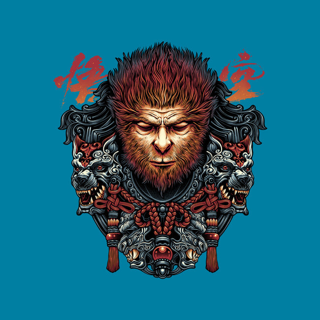 The Legend Of The Monkey King-Mens-Heavyweight-Tee-glitchygorilla