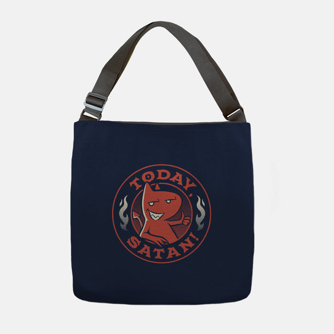 Today Satan-None-Adjustable Tote-Bag-tobefonseca