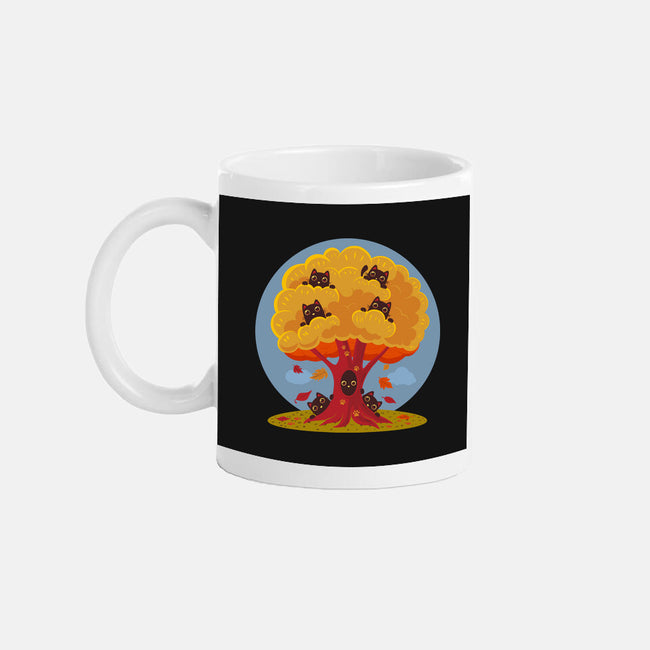 Kitty Tree-None-Mug-Drinkware-erion_designs