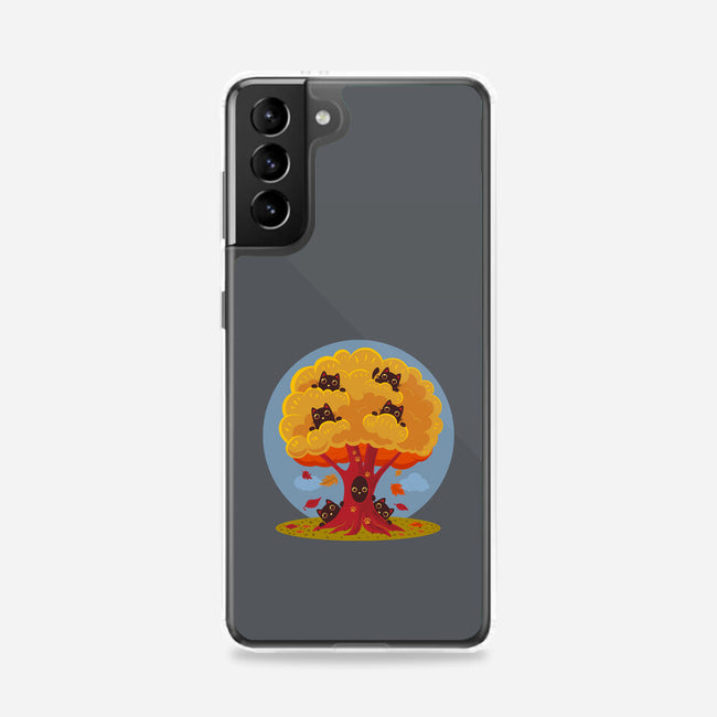 Kitty Tree-Samsung-Snap-Phone Case-erion_designs