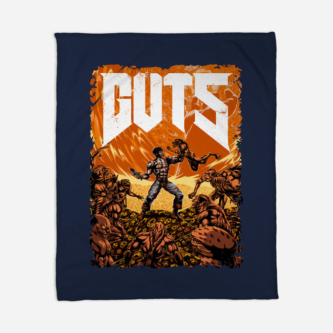 Guts Of Doom-None-Fleece-Blanket-manoystee