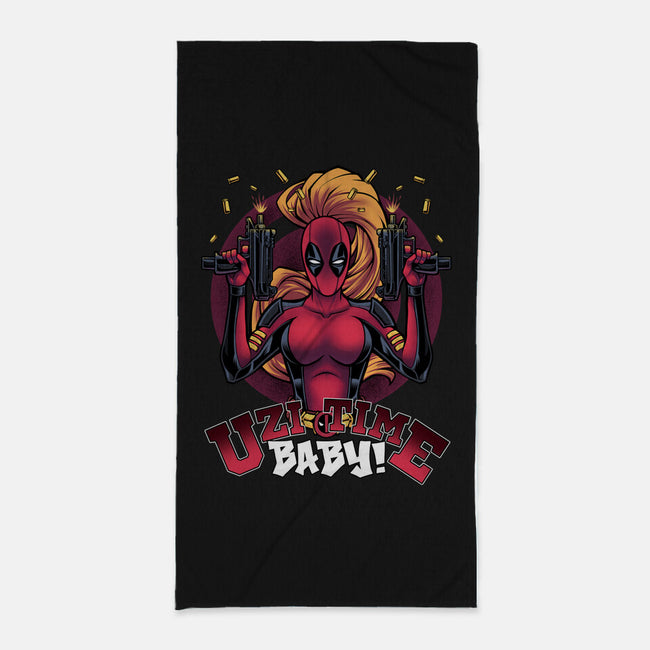 Uzi Time Baby-None-Beach-Towel-Cattoc_C