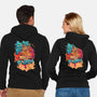 Dragon Fury-Unisex-Zip-Up-Sweatshirt-ricolaa