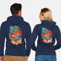 Dragon Fury-Unisex-Zip-Up-Sweatshirt-ricolaa