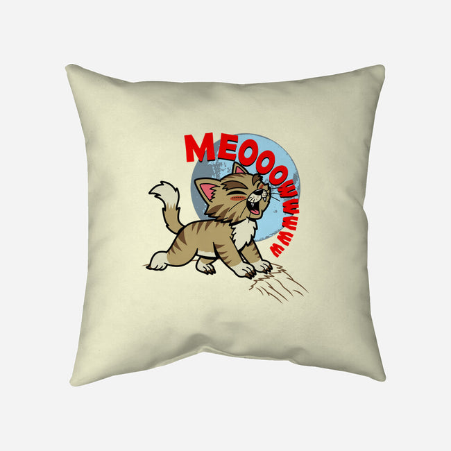 Werecat-None-Removable Cover-Throw Pillow-Boggs Nicolas