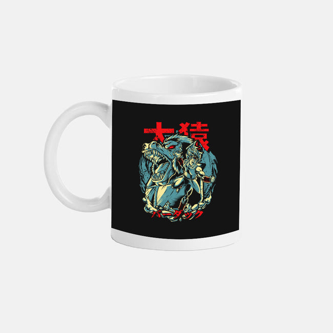 Oozaru Father-None-Mug-Drinkware-Diego Oliver