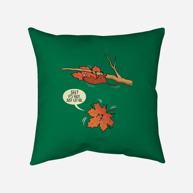 Reluctant Leaf-None-Removable Cover-Throw Pillow-Boggs Nicolas