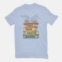 Vintage Reader-Womens-Fitted-Tee-NMdesign