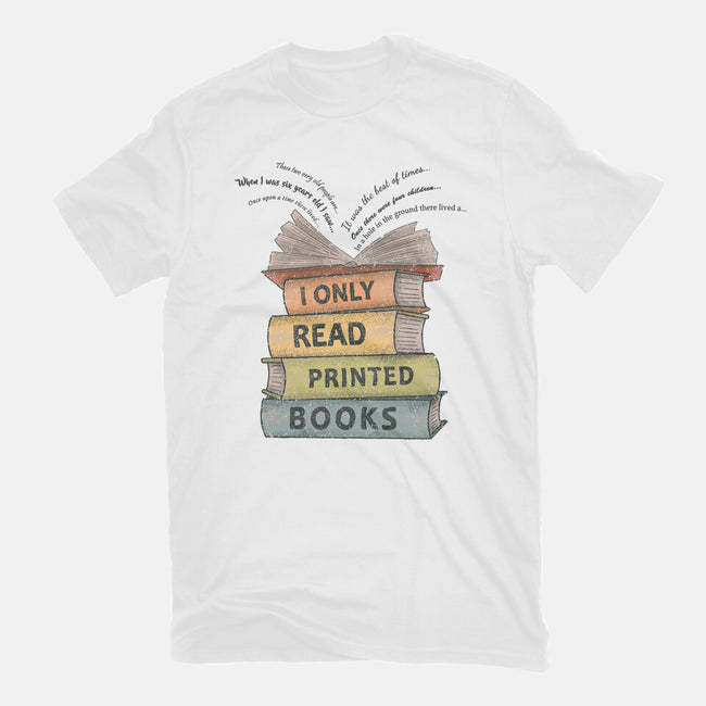 Vintage Reader-Youth-Basic-Tee-NMdesign