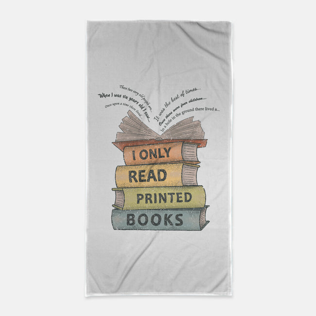 Vintage Reader-None-Beach-Towel-NMdesign