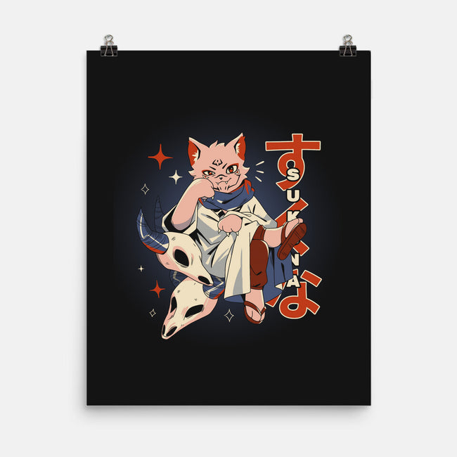 Sukuna Cat-None-Matte-Poster-yumie