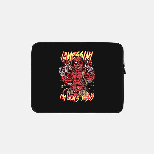 I'm UCM's Jesus-None-Zippered-Laptop Sleeve-Nihon Bunka