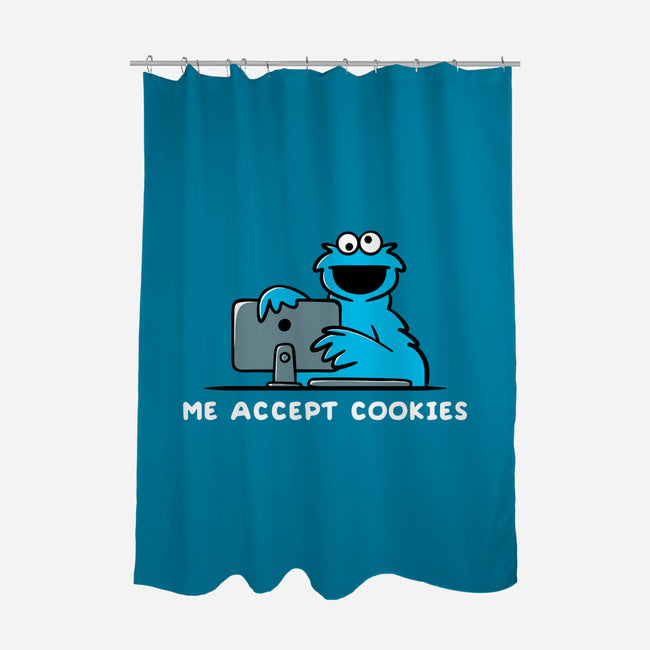 Me Accept Cookies-None-Polyester-Shower Curtain-damglynn