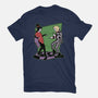 Beetle And Girl Dance-Mens-Basic-Tee-Studio Mootant