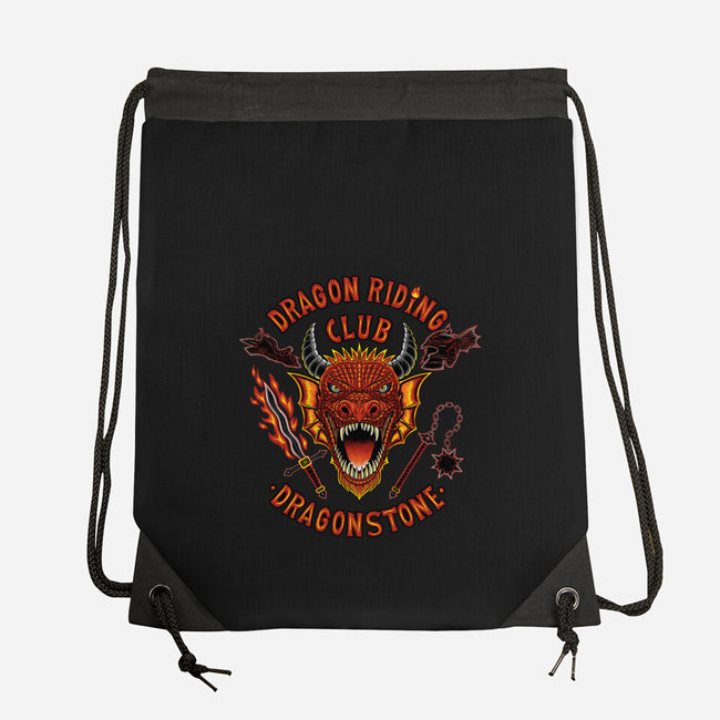 Dragon Riding Club-None-Drawstring-Bag-rmatix