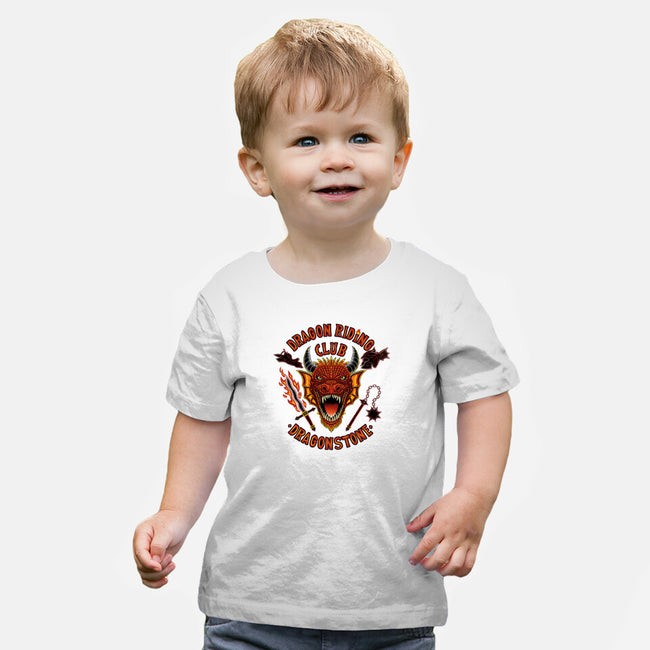 Dragon Riding Club-Baby-Basic-Tee-rmatix