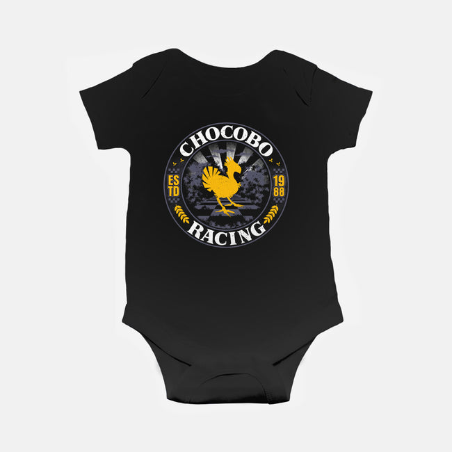 Chocobo Racing-Baby-Basic-Onesie-rocketman_art