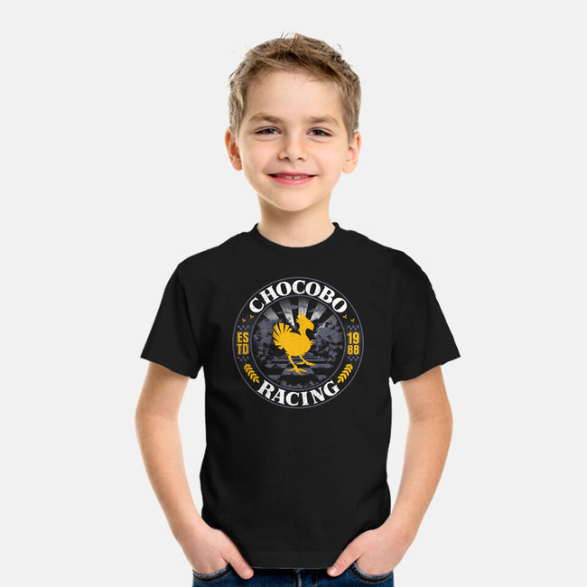 Chocobo Racing-Youth-Basic-Tee-rocketman_art