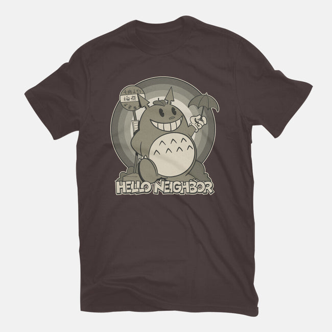 Hello My Neighbor-Mens-Basic-Tee-sebasebi