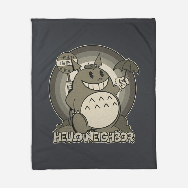 Hello My Neighbor-None-Fleece-Blanket-sebasebi