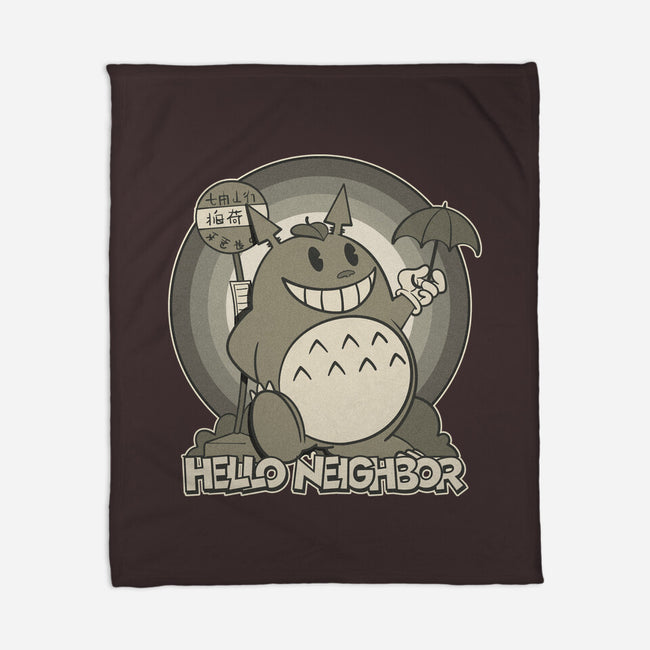 Hello My Neighbor-None-Fleece-Blanket-sebasebi