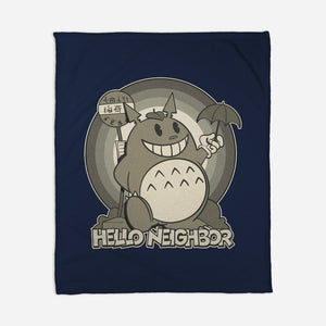 Hello My Neighbor-None-Fleece-Blanket-sebasebi