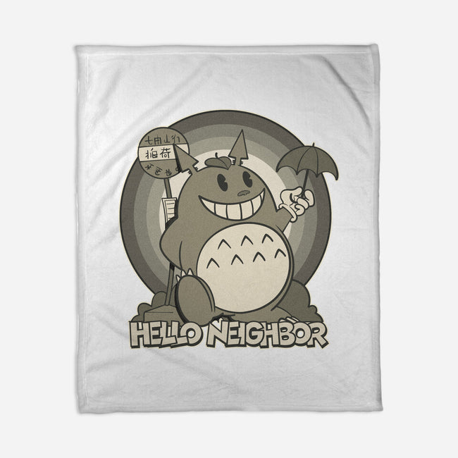 Hello My Neighbor-None-Fleece-Blanket-sebasebi