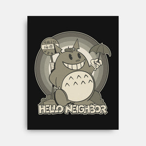 Hello My Neighbor-None-Stretched-Canvas-sebasebi