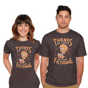 I Prefer My People Fictional-Mens-Basic-Tee-Arigatees