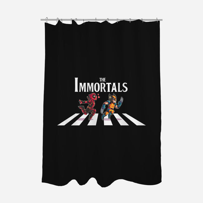 The Immortals-None-Polyester-Shower Curtain-2DFeer