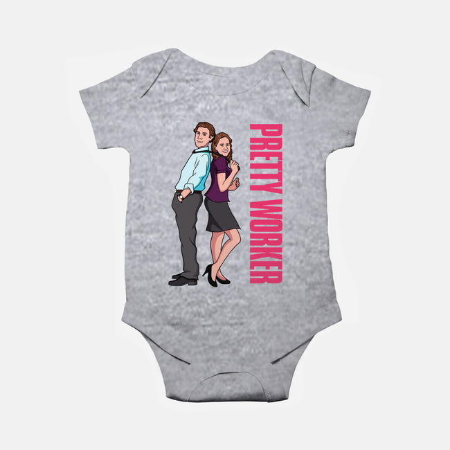 Pretty Worker-Baby-Basic-Onesie-jasesa