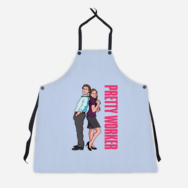 Pretty Worker-Unisex-Kitchen-Apron-jasesa