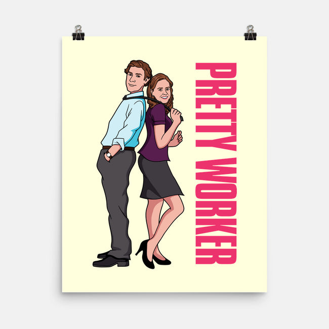 Pretty Worker-None-Matte-Poster-jasesa