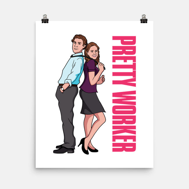 Pretty Worker-None-Matte-Poster-jasesa