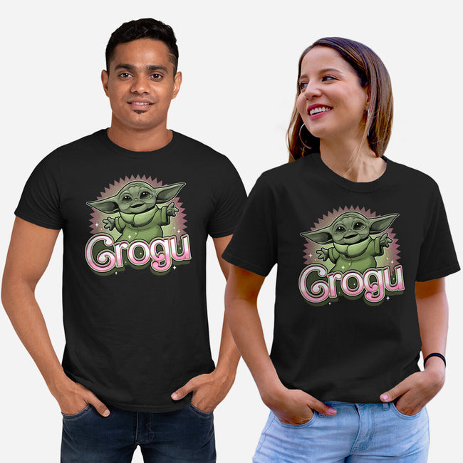 Grogu Doll-Unisex-Basic-Tee-Astrobot Invention