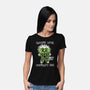 BJ Badness level-Womens-Basic-Tee-paulagarcia