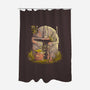 Hunter Helmet-None-Polyester-Shower Curtain-eduely