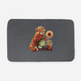 Red Panda Gardener-None-Memory Foam-Bath Mat-NemiMakeit