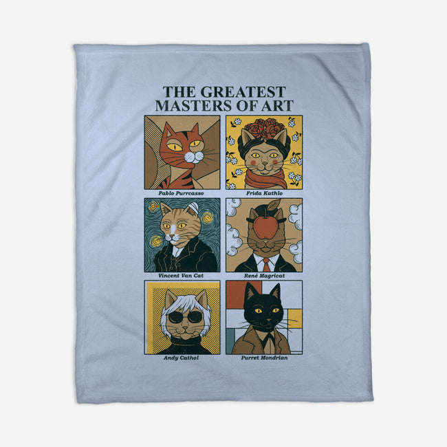 Masters Of Art-None-Fleece-Blanket-Thiago Correa