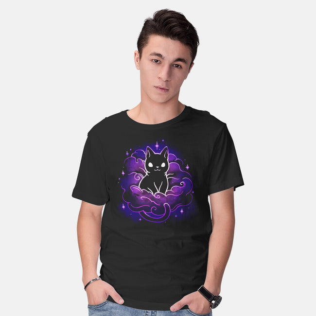 Nebula Cat-Mens-Basic-Tee-Vallina84